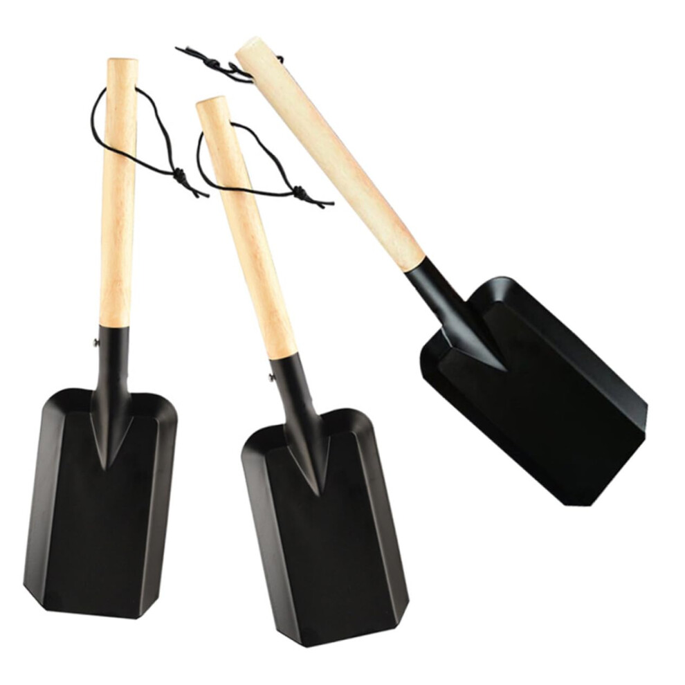 Garden Hand Tools Set with Oak Wood Handle, Durable Soil Loosening Tools for Pots and Beds, 3-Piece Gardening Equipment-image-OPC-PJZXY7N-NEW