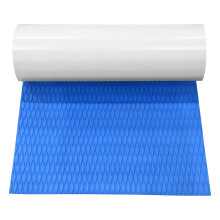Surfboard Mat Grip 120 x 30 cm Non-Slip Self-Adhesive EVA Foam Traction Pads for Surfboards Skimboard Deck Blue