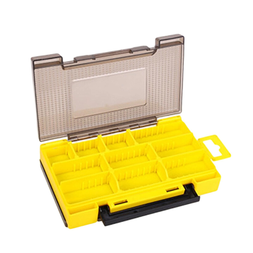 AngelkÃ¶der Box, Haken-Organizer fÃ¼r AngellÃ¶ffel, Gelbe Aufbewahrungsbox fÃ¼r kleine KÃ¶der und Haken-image-OPC-PJZXYBG-NEW