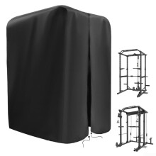 Squat Cover Waterproof Fitness Equipment with Zipper for Weightlifting, Home Gym, 210D Durable Material