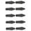10 Pack Soft Tip Arrows for Training and Target Practice, Rubber Black Training Arrows Compatible with Archery Equipment 1