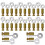 24 Pack Leather Sewing Needles, DIY Leather Stitching Positioning Pins, 2 Models for Accurate Edge Alignment 1