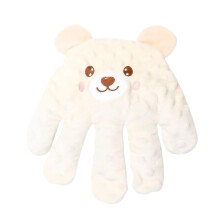 Baby Sleep Soother Doll with Gentle Rhythmic Movement, 25 cm Automatic Pocket Toy for Girls, Soft White Fabric