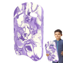Floating Board - U-shaped Swimming Aid with Handle, High Buoyancy, EVA Foam, Beginner Float for Kids and Adults, Purple