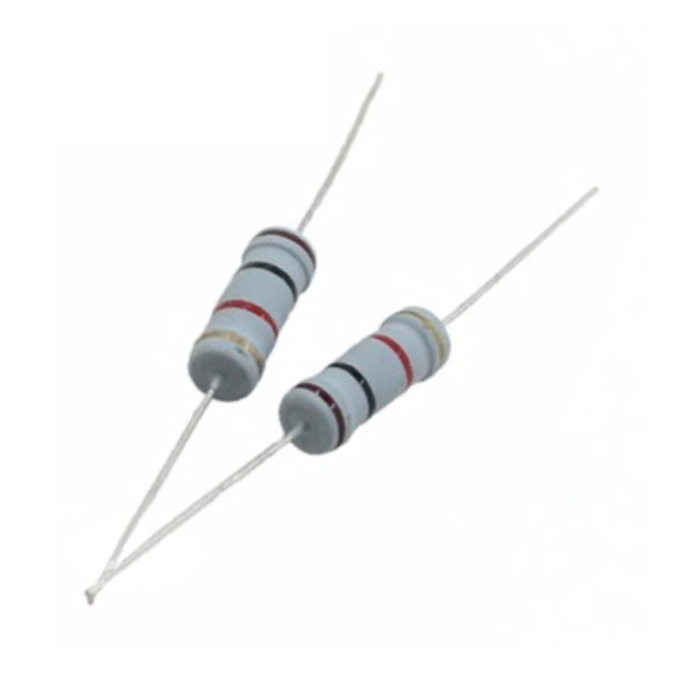 Carbon Film Resistor 20 Pack 3W 5 Percent Oxide Film Resistors For Electronic Projects And Circuit Design 6038364607737