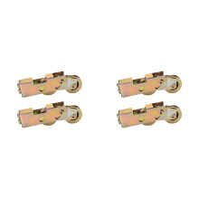 4 Sliding Door Rollers for Patio Doors with Ball Bearings, Adjustable Sliding Door Rollers for Glass Sliding Doors