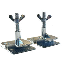 Screen Printing Frame Hinge Clips Pair for T-shirt, Shopper, and Poster Printing - Durable Adjustable Design
