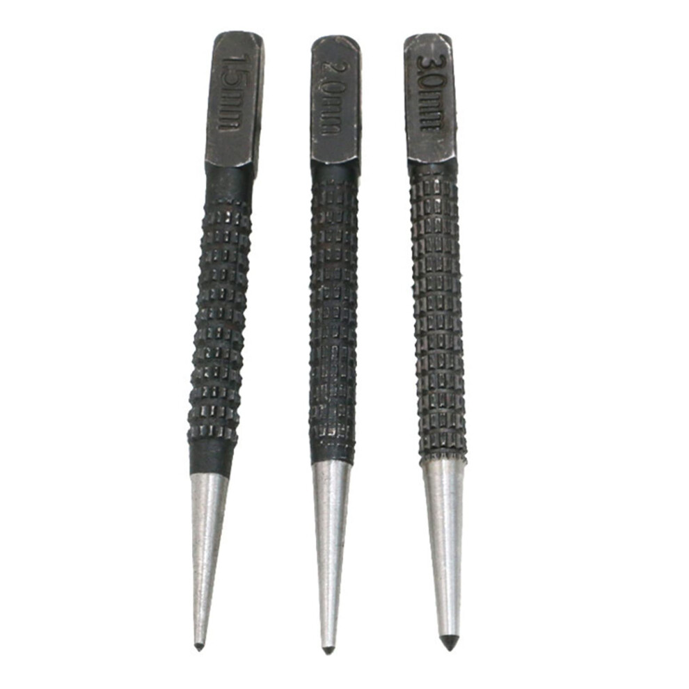 3 Piece Professional Cylindrical Centre Set For Machinists - High Precision Tools, Durable Steel Construction, Compatible With Lathes 6038364609717