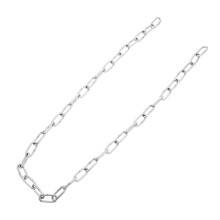 Stainless Steel Chain 201 Silver Stainless Steel Hanging Chain 45cm Unisex Modern Design for Men and Women