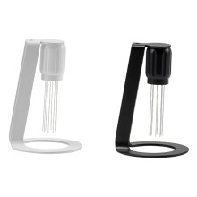Coffee Cloth Powder Needle Pack of 2, Stainless Steel Stirrer for Loose Powder with Stand and Easy Storage