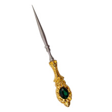 Vintage Sewing Needle for Leather Crafting, Stainless Steel Needle for Shoe Repair, Gold Finish for Professionals