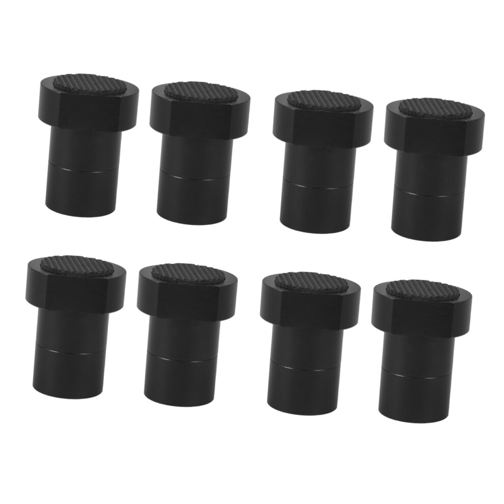 Woodworking Stopper Set For Quick Installation Workbench Dog Clamps, Black, Compatible With Standard Bench Vises 6038364610553