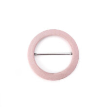 35mm Inner Diameter Colorful Belt Buckle Set 20 Pieces Fabric Covered Round and Rectangular Adjustable for Coats Jackets Dresses