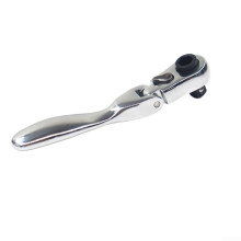Mini Ratchet Screwdriver Set with 72 Tooth Mechanism, Chrome Steel, Dual Head Socket Adapter for Tight Space Repairs