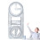 Math Geometry Linear Draft Learning Tool, Reusable Measuring Device, Flexible Drawing Line for Elementary School Size 5