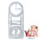 Math Geometry Linear Draft Learning Tool, Reusable Measuring Device, Flexible Drawing Line for Elementary School Size 1