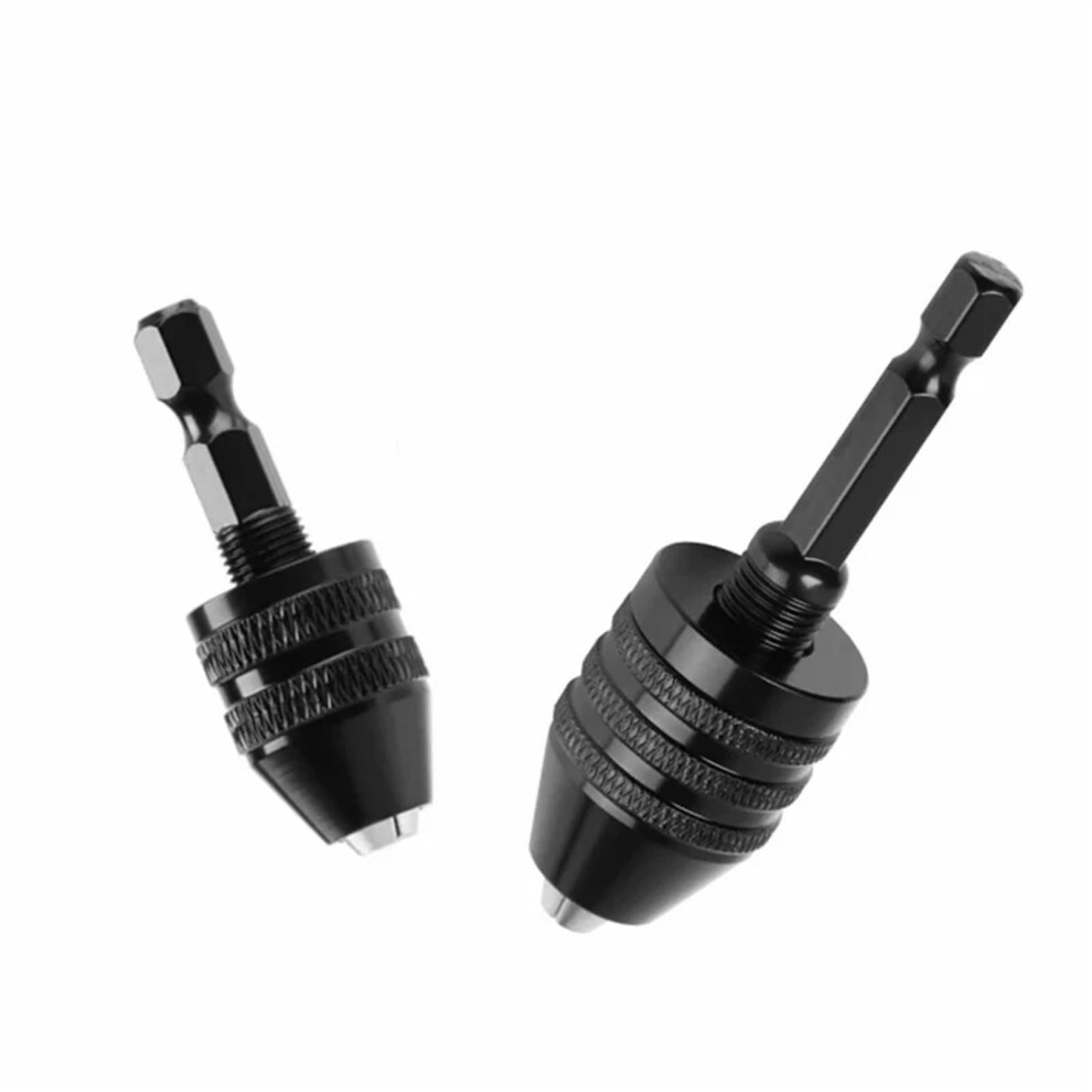 Schaftadapter Dreibacken-Bohrfutter 0,3-3,6 mm HEX Black Umwandlungswerkzeug fÃ¼r elektrische Bohrmaschine 1 StÃ¼ck-image-OPC-PJZY77D-NEW