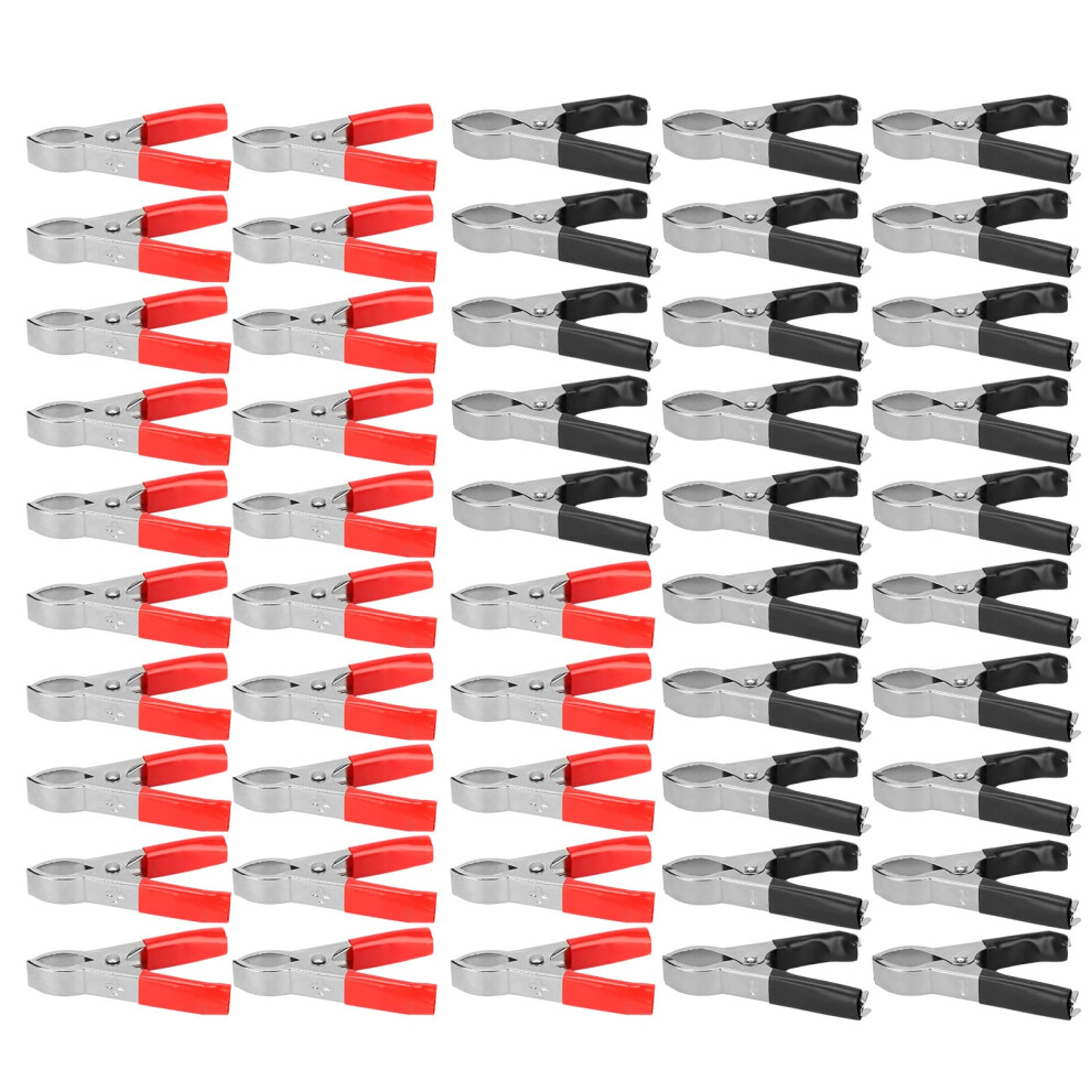 Batterykabel Klemme 50Pcs - Pvc Isolierte Stahl 30A 300W Clips Fã¼R Schiffs Rvs Lkws 18Mm ÃFfnungsgrã¶ÃE 6947110477480