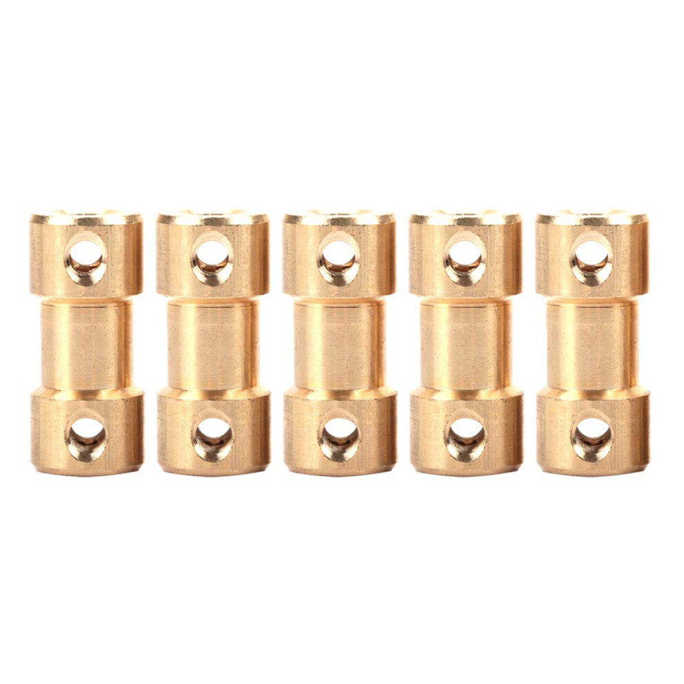 Wellenkupplung Motor Kupfer 5 Stã¼Ck Messing Gelenkverbinder 3Mm Bis 3Mm Wellenkupplung Kupplungsstecker Hã¼Lse Adapter 6947110477497