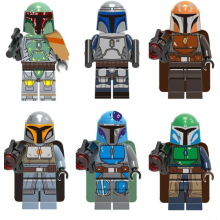 (6Pcs) 6Pcs/Set Star Wars Minifigures Buliding Blocks Figures Model Toy Kids Gift