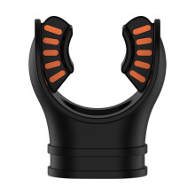 Generic Diving Mouthpiece Regulator, Silicone Snorkelling Breathing Tube Accessories, 35mm Calibre for Adults, 57x49mm Size