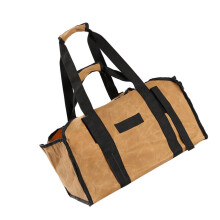 Portable Firewood Carrier - Durable Canvas Wood Log Storage Bag for Easy Transport of Firewood, 1 Piece