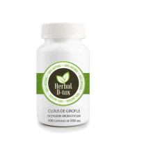 Voedingssupplement Herbal D-tox Kruidnagel ~ Syzygium aromaticum - 100 capsules x 500 mg – P krachtige antisepticum, Antiviraal