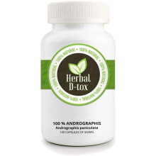 Kruiden D-tox Chirette verte ~ Andrographis - 100 capsules x 500 mg