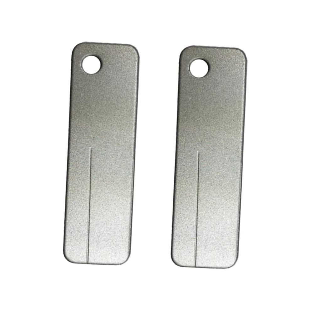 Whetstone Knife Sharpening Set Of 2 Fine Polishing Grinding Stones 8.3X1.8x0.3cm Rectangular Diamond Sharpeners 6947110480312
