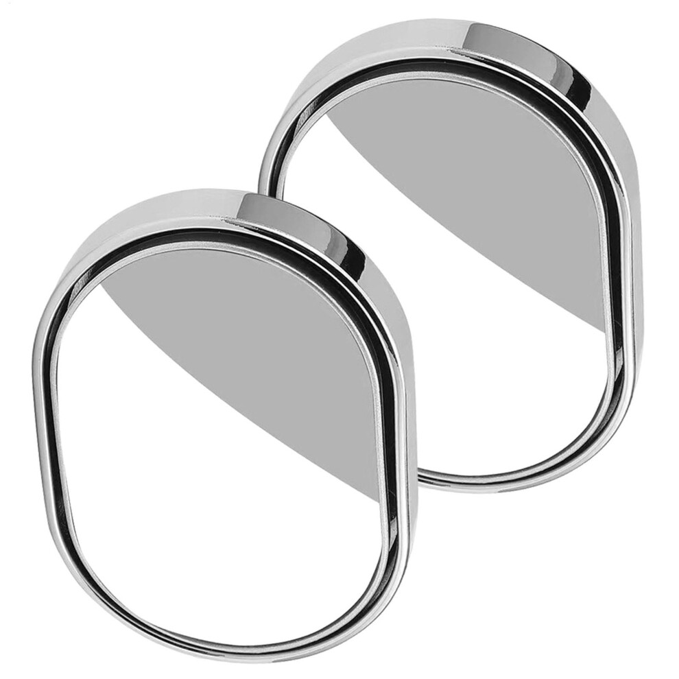 Wide Angle Mirrors For Cars, Convex Side Mirrors For Enhanced Rearview Visibility, Easy Installation, Pack Of 2 6038364617873