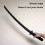 3D Telescopic Plastic Katana Toy, Retractable Samurai Sword, Foldable Decompression Gift, 2 Pack Black 3