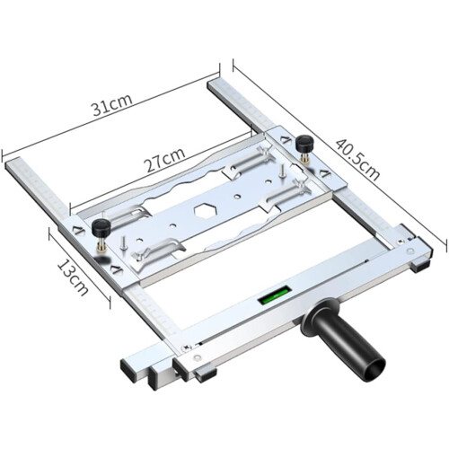 Multifunctional Edge Guide Positioning Cutting Tool for Woodworking Circular Saw Trimmer Machine Adjustable Size 2