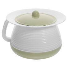 1 Set Plastic Spittoon Convenient Portable Practical Chamber Pot