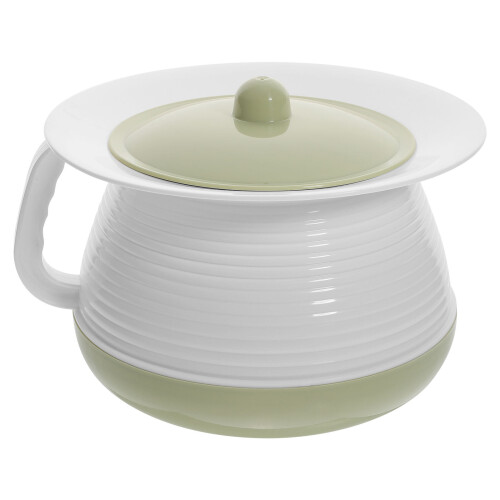 1 Set Plastic Spittoon Convenient Portable Practical Chamber Pot