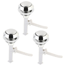 3pcs Single and Dual Push Button Toilet Flush Buttons