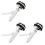 3pcs Single and Dual Push Button Toilet Flush Buttons 3