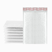 Mailing Bags Air Cushion Padded Envelopes 18 x 23 cm White Foam Bubble Mailers Self Seal Waterproof 20 Pieces