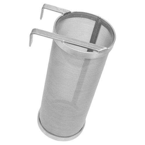 HRTFILTERS Filz-Filtersocke – 17,8x40,6 Cm, 75 Mikron, PP Mit Edelstahlring, Für Flüssigkeitsfiltration