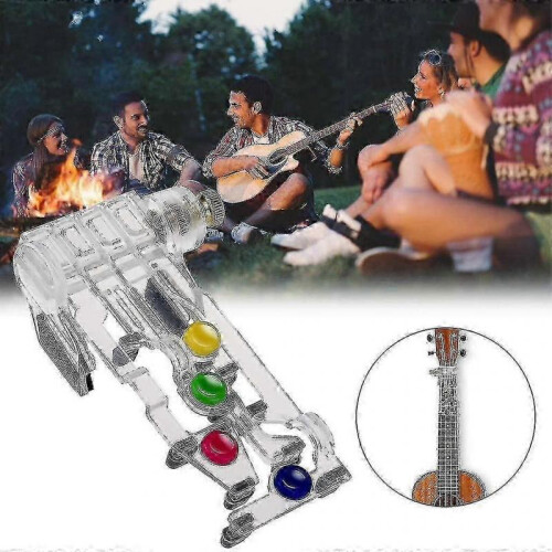 Guitar Learning System, Painproof Finger Guitar Aid, Practice Tuner 1