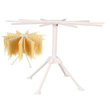 Foldable Pasta Drying Rack for Homemade Spaghetti, Portable Noodle Stand Dryer, Easy-to-Use Kitchen Hanger Rack