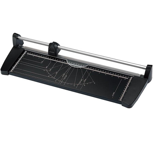 Stackable Paper Cutter A3 Size, 10 Sheet Capacity, Hidden Blade, Lightweight and Space-Saving Design