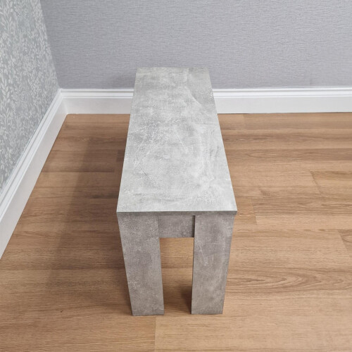 2 stone grey benches 2