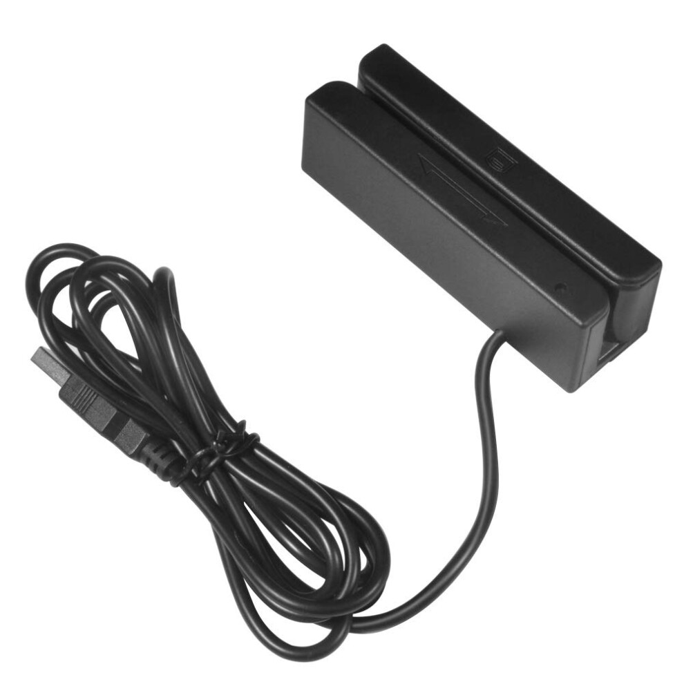 Usb Credit Card Reader Msr580 - Mini Magnetic Stripe Swipe Reader With 3 Tracks, Usb Compatible, Compact Design 6947110485201