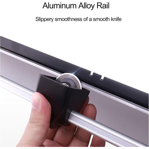 Stackable A3 Paper Cutter with 10-Sheet Capacity, Bidirectional Cutting, Durable Materials, and Hidden Blade Design 2