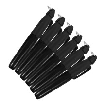 Golf Liner Markers Set of 6 Golf Ball Alignment Tools with Precision Line Marking Pens for Accurate Ball Positioning
