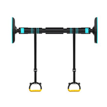 Pull-Up Bars Portable Stainless Steel Horizontal Lifting Ring 70-140 cm Safe Load Capacity 250 kg No Punching Assembly