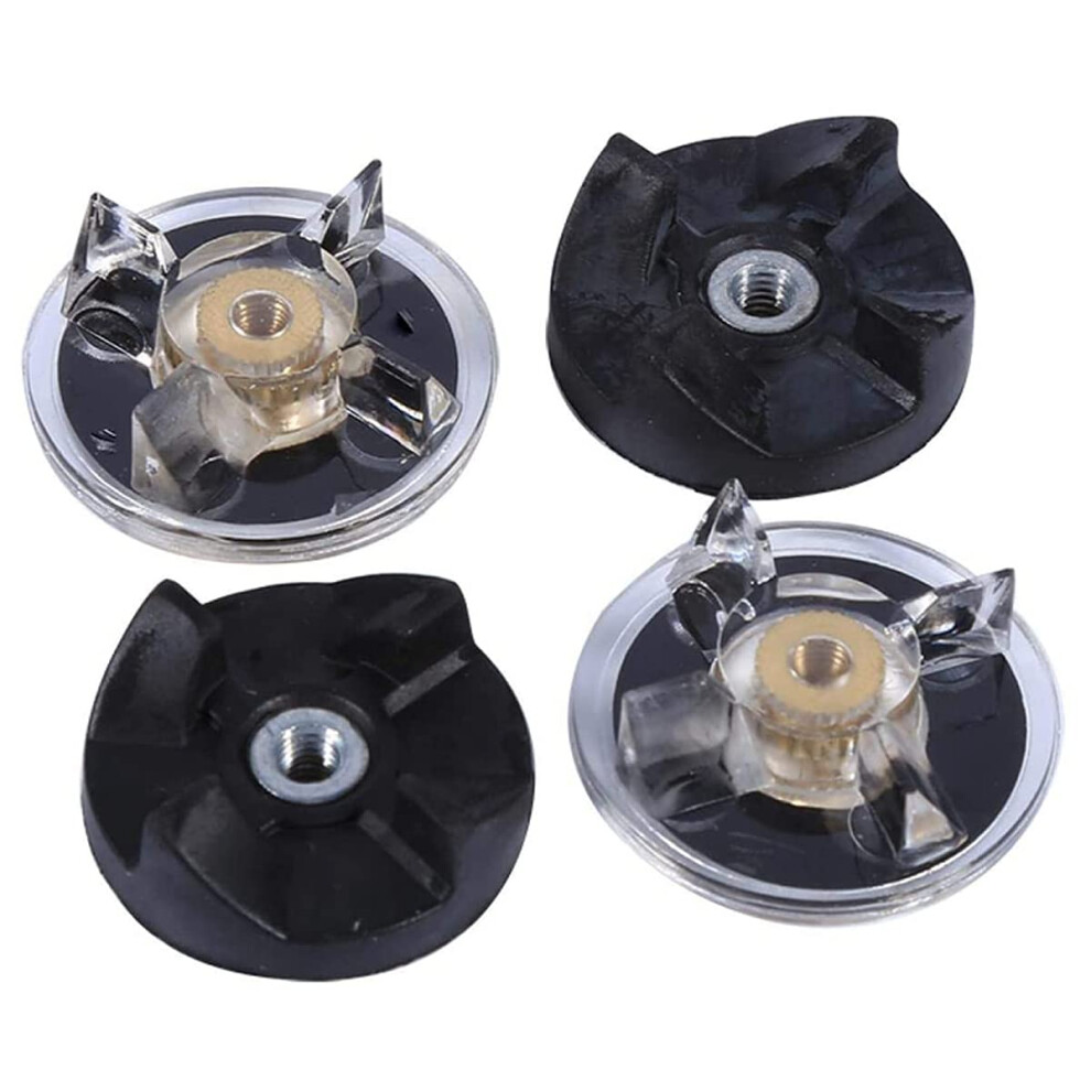 250W Juicer Blender Replacement Parts - 2 Base Gear Sets with 2 Rubber Blade Gear Components for Compatibility-image-OPC-PJZYZVV-NEW