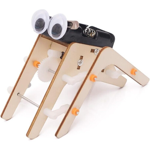 Running Spider Robot Off Bionic Spider Robot DIY Model Kit for Scientific Experiments 4-Legged Robotic Design Educational Toy 1