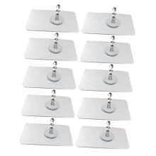 20 Strong Adhesive Wall Stickers with Seamless Hooks, Self-Adhesive Nail Stickers for Glass and Tile, Easy to Use