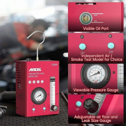 Rooklekdetectie - ANCEL - S3000 - Diagnosetool - Elektrisch - Draagbaar 1